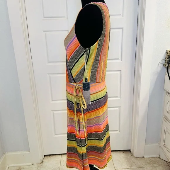 NWT Double D Ranch Serape Wrap Dress- Size SM - Picture 6 of 9